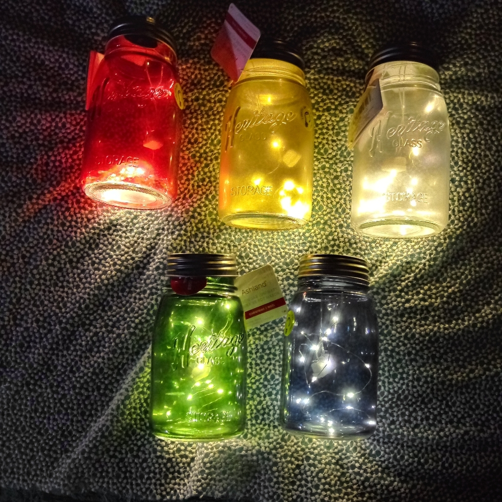 Mason Jar fairy lights READ DESCRIPTION